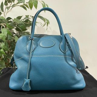 エルメス(Hermes)のエルメス ボリード31 ブルージーン トリヨン ハンドバッグ(ハンドバッグ)