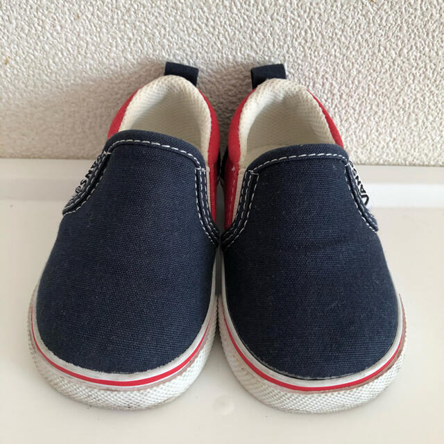 VANS(ヴァンズ)のVANS スリッポン スニーカー　12cm キッズ/ベビー/マタニティのベビー靴/シューズ(~14cm)(スニーカー)の商品写真