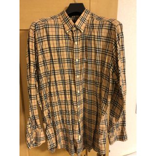 バーバリー(BURBERRY)のバーバリーチェックシャツXL(シャツ)