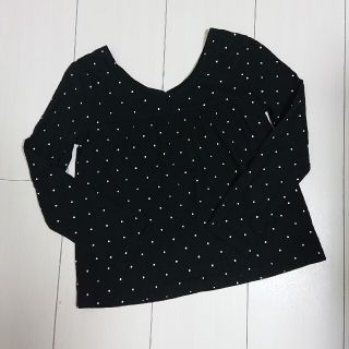 ギャップキッズ(GAP Kids)のGAP KIDS 水玉 ロンT(Tシャツ/カットソー)