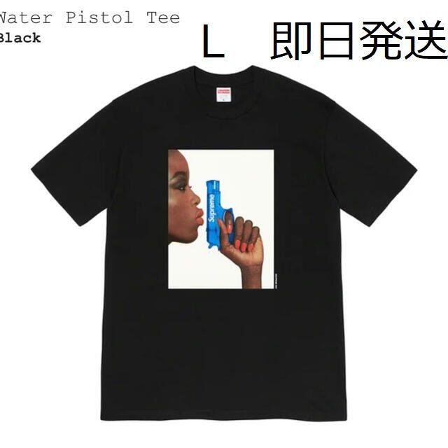 新品 supreme Water Pistol tee　黒L