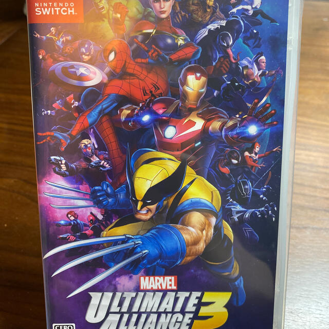 MARVEL ULTIMATE ALLIANCE 3： The Black Or エンタメ/ホビーのゲームソフト/ゲーム機本体(家庭用ゲームソフト)の商品写真