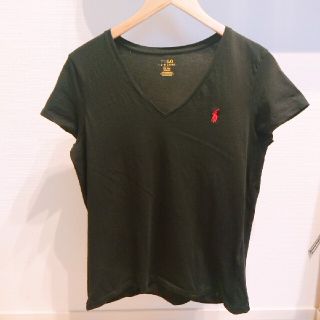 ポロラルフローレン(POLO RALPH LAUREN)のPOLO RALPH LAUREN ポロラルフローレン Vネック Tシャツ XL(Tシャツ(半袖/袖なし))