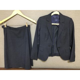 スーツカンパニー(THE SUIT COMPANY)のレディース　スカートスーツ　ネイビー(スーツ)