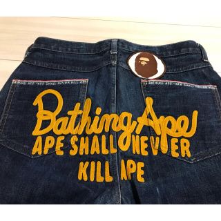 アベイシングエイプ(A BATHING APE)のa bathing ape デニム　ジーンズ(デニム/ジーンズ)