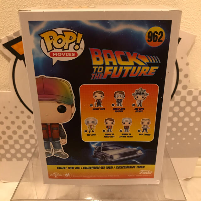 限定FUNKO POP!  バックトゥザフューチャー2　マーティ キャップ帽