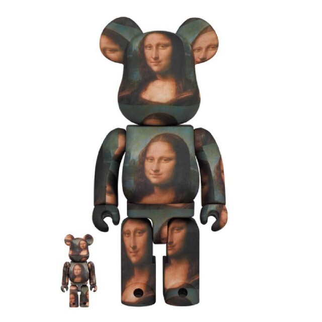 MEDICOM TOY(メディコムトイ)のBE@RBRICK LEONARD DE VINCI Mona Lisa エンタメ/ホビーのフィギュア(その他)の商品写真