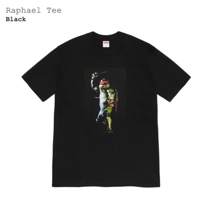 Supreme(シュプリーム)のSupreme Rafael Tee XL 黒 メンズのトップス(Tシャツ/カットソー(半袖/袖なし))の商品写真