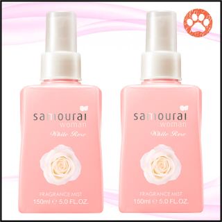 サムライ(SAMOURAI)の●サムライウーマン ホワイトローズ フレグランスミスト 150mL×2本(香水(女性用))