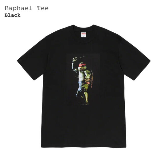 Supreme(シュプリーム)のSupreme Rafael Tee L 黒 メンズのトップス(Tシャツ/カットソー(半袖/袖なし))の商品写真