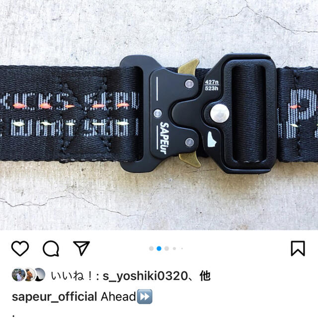 SAPEur サプール UTILITY BELT