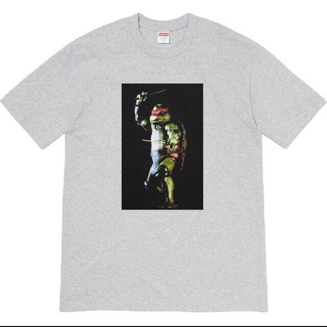 Supreme Raphael Tee Heather grey Mサイズ