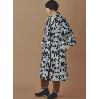 ミナペルホネン ジャケット tefu 蝶々 ベルベット フロッキー お得な