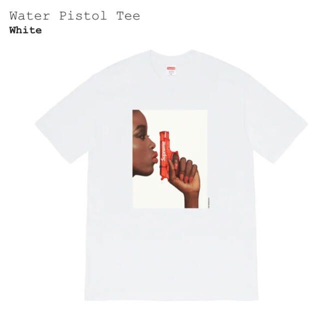 Supreme(シュプリーム)のSupreme Water Pistol Tee M 白 メンズのトップス(Tシャツ/カットソー(半袖/袖なし))の商品写真