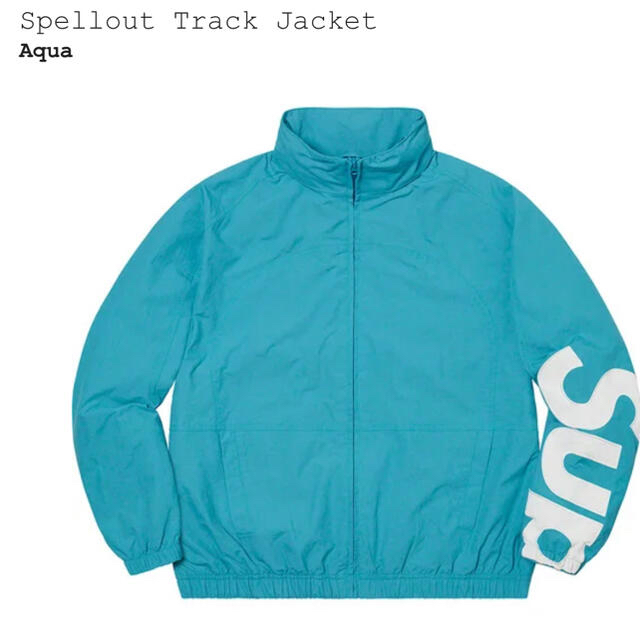 Supreme 2021SS spellout track jacket 最安値ジャケット/アウター