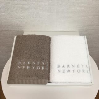 バーニーズニューヨーク(BARNEYS NEW YORK)のバーニーズニューヨーク フェイスタオル 2枚組(タオル/バス用品)