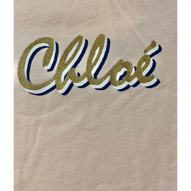 Chloe(クロエ)の新品 クロエ Tシャツ ピンク ショートスリーブ レディースのトップス(Tシャツ(半袖/袖なし))の商品写真