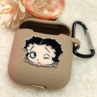 airpods ケース エアーポッズ ベティちゃん ブラウン(モバイルケース/カバー)