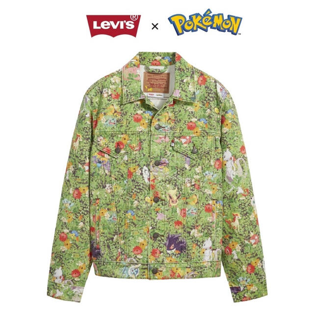 ポケモン25周年 リーバイス コラボ ジャケット Lサイズ ポケモン25周年 リーバイス コラボ ジャケット Lサイズ