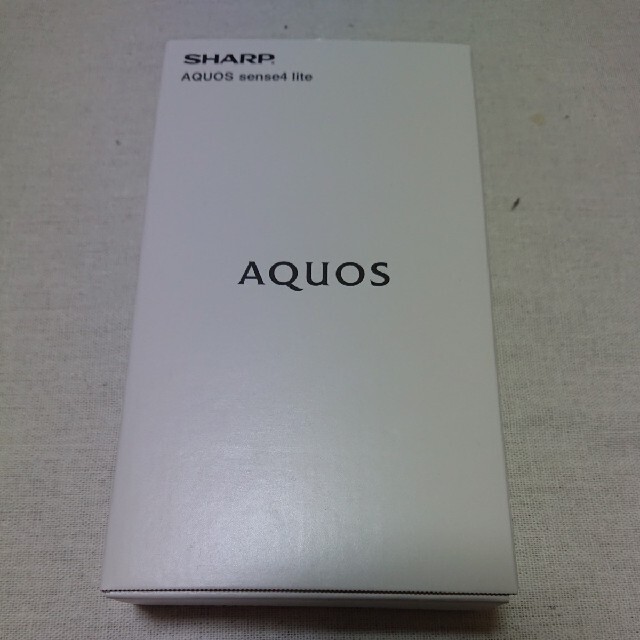 AQUOS sense4 lite Black 新品 simフリー　送料無料