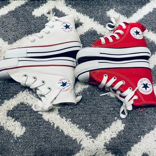 コンバース(CONVERSE)のconvers オールスターセット売り 15cm(スニーカー)