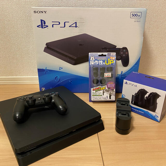 【おまけ付き】PS4 Pro CUH-7200BB01 500GBSSD換装