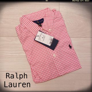 ポロラルフローレン(POLO RALPH LAUREN)の新品 ラルフローレン キッズシャツ(ブラウス)