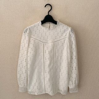 プロポーションボディドレッシング(PROPORTION BODY DRESSING)のプロポーション♡新品♡レースシャツ(シャツ/ブラウス(長袖/七分))