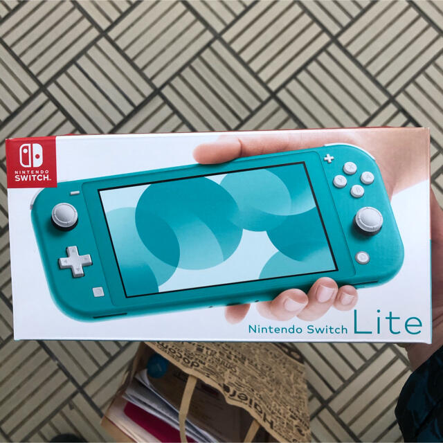 新品 Nintendo Switch lite ターコイズブルー 新品 Nintendo Switch lite ターコイズブルー