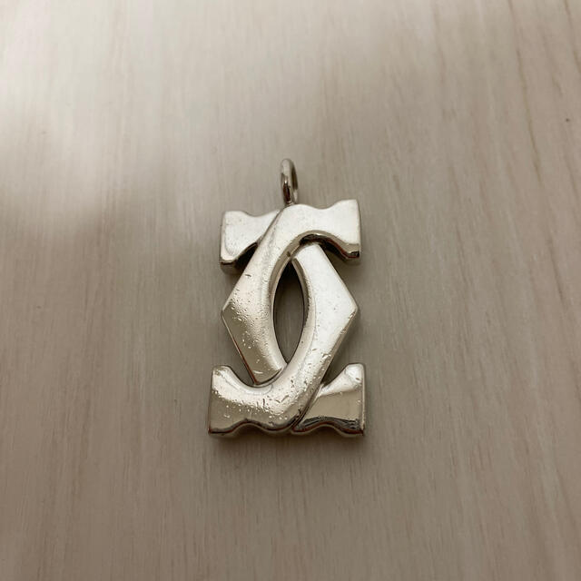 Cartier - Cartier (カルティエ) ロゴマークネックレス シルバー Cartier - Cartier (カルティエ) ロゴマークネックレス シルバー