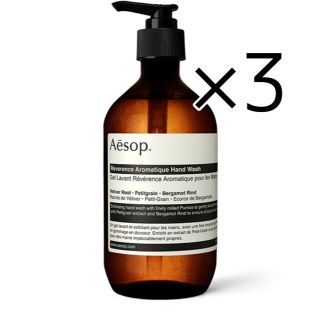 イソップ(Aesop)の3本セット Aesop レスレクション ハンドウォッシュ 500ml(ボディソープ/石鹸)