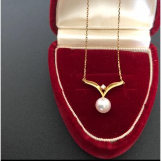 ミキモト(MIKIMOTO)のミキモト   k18  パールネックレス　(ネックレス)