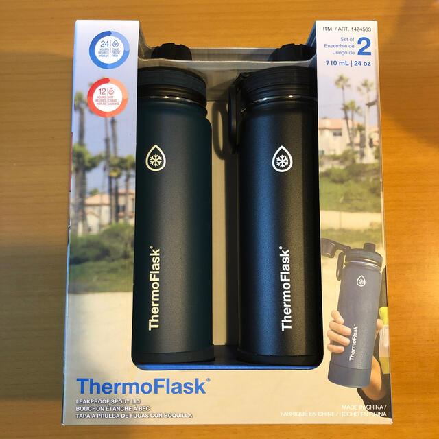 竹屋(タケヤ)のサーモフラスクthermoflask 2本セット キッズ/ベビー/マタニティの授乳/お食事用品(水筒)の商品写真