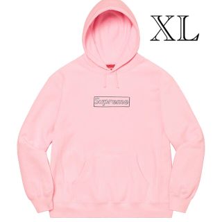 シュプリーム(Supreme)のKAWS Chalk Logo Hooded Sweatshirt(パーカー)