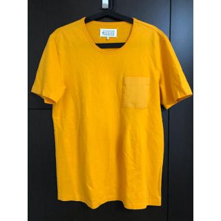 マルタンマルジェラ(Maison Martin Margiela)のMaison Margiela スリムフィットイエローTシャツ(Tシャツ/カットソー(半袖/袖なし))