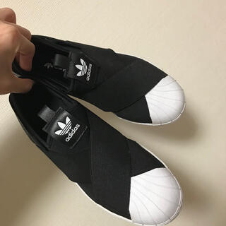 アディダス(adidas)のアディダス　スーパースター　スリッポン 22.5 美品(スニーカー)