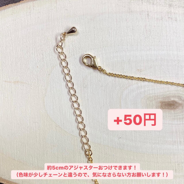 バーベナの一粒ネックレス　⚠️セール品 ハンドメイドのアクセサリー(ネックレス)の商品写真