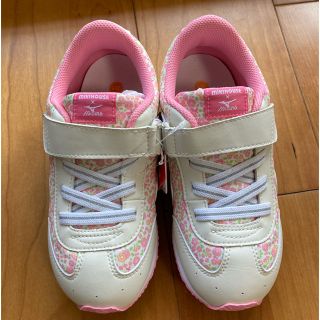 ミズノ(MIZUNO)のミキハウス×ミズノ　コラボキッズシューズ【新品】(スニーカー)