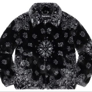 シュプリーム(Supreme)のBandana Faux Fur Bomber Jacket L(毛皮/ファーコート)