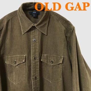 ギャップ(GAP)の90s 00s  OLD GAP オールド　ギャップ　古着　コーデュロイ　シャツ(シャツ)