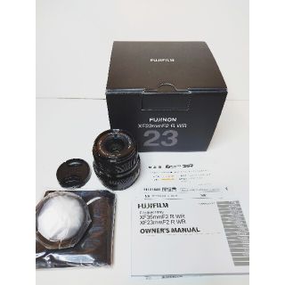 フジフイルム(富士フイルム)のFUJIFILM FUJINON XF23mm F2 R WR ブラック(レンズ(単焦点))