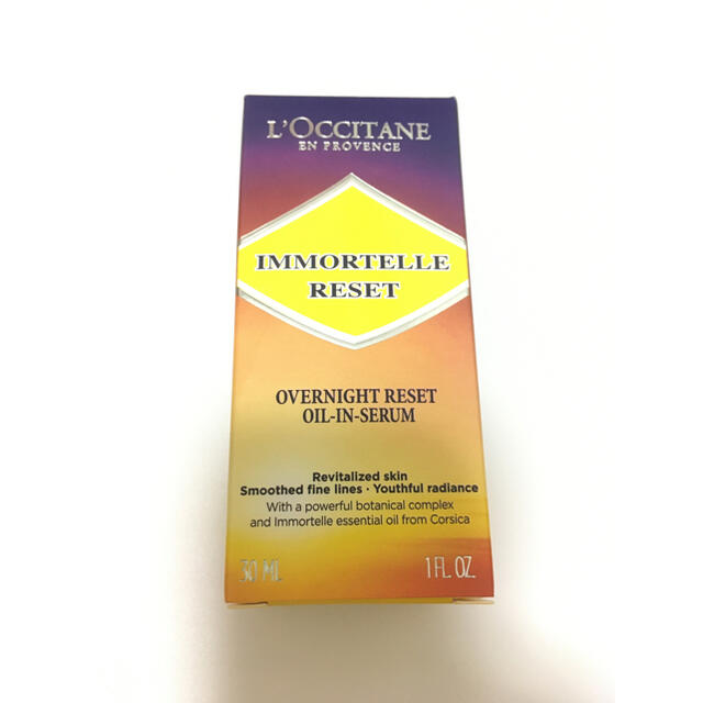 L'OCCITANE(ロクシタン)のロクシタン イモーテル オーバーナイト リセット セラム 30ml  コスメ/美容のスキンケア/基礎化粧品(美容液)の商品写真