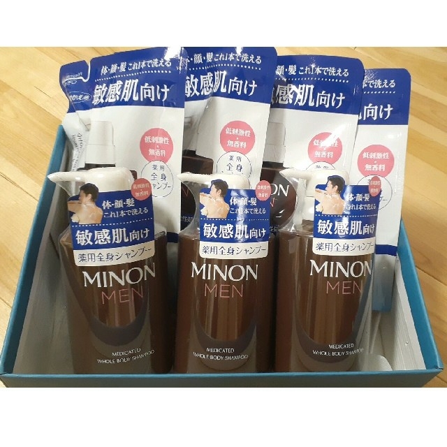 MINON(ミノン)のミノン　メン　薬用全身シャンプーセット コスメ/美容のヘアケア/スタイリング(シャンプー)の商品写真