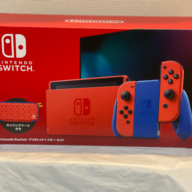 ゲームソフトゲーム機本体Nintendo Switch 任天堂 マリオ レッド ブルー