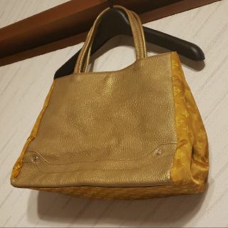 ラシット(Russet)のラシット☆イエローゴールドバッグ(トートバッグ)