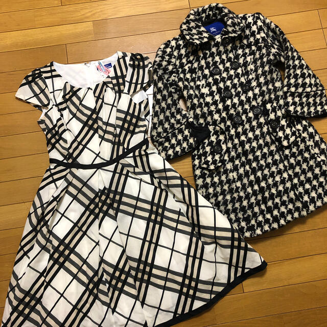 BURBERRY BLUE LABEL(バーバリーブルーレーベル)のバーバリー コート ワンピース セット レディースのレディース その他(セット/コーデ)の商品写真