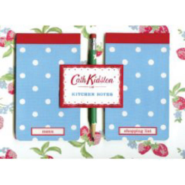 Cath Kidston(キャスキッドソン)のキャスキッドソン★Kitchen Notes (Stationery) インテリア/住まい/日用品のキッチン/食器(その他)の商品写真