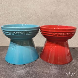 LE CREUSET - ル・クルーゼ ペット用フードボウル ハイスタンド 2