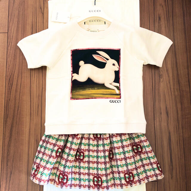 Gucci(グッチ)のグッチチルドレン 新品スカート 6 キッズ/ベビー/マタニティのキッズ服女の子用(90cm~)(スカート)の商品写真