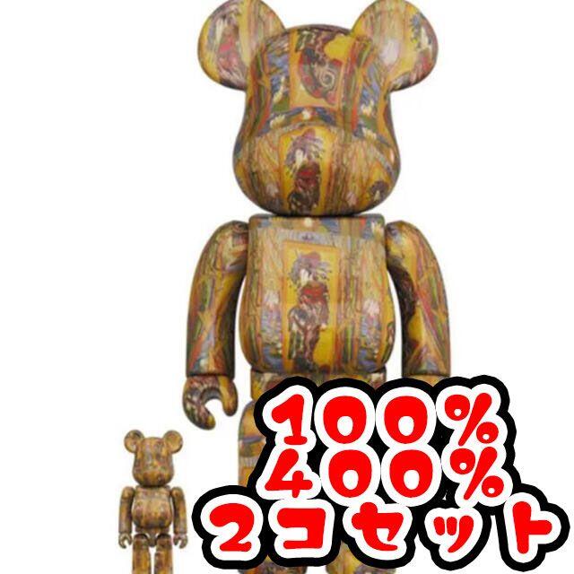 MEDICOM TOY(メディコムトイ)のBE@RBRICK　Van Gogh Museum 400% 100% エンタメ/ホビーのフィギュア(その他)の商品写真